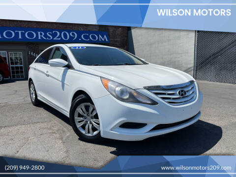 2011 Hyundai Sonata for sale at WILSON MOTORS in Stockton CA