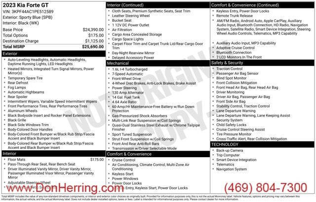 2023 Kia Forte GT
