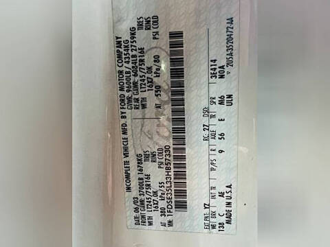 2003 Ford E-Series E-350 SD