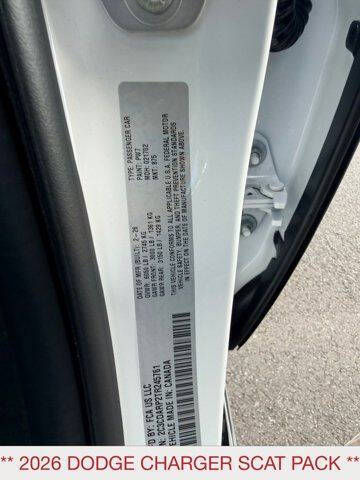 2026 Dodge Charger Scat Pack