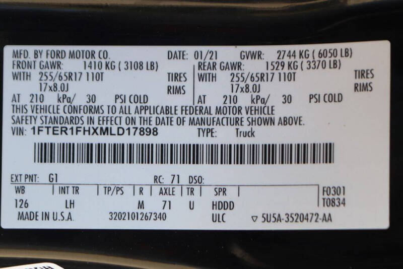 2021 Ford Ranger XLT