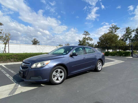 2013 Chevrolet Malibu for sale at E and M Auto Sales in Bloomington CA