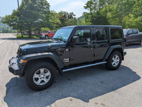 2021 Jeep Wrangler Unlimited for sale at KUNTZ MOTOR COMPANY INC in Mahaffey PA