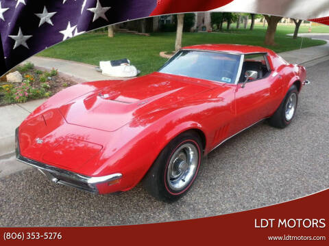 1968 Chevrolet Corvette for sale at LDT MOTORS in Amarillo TX