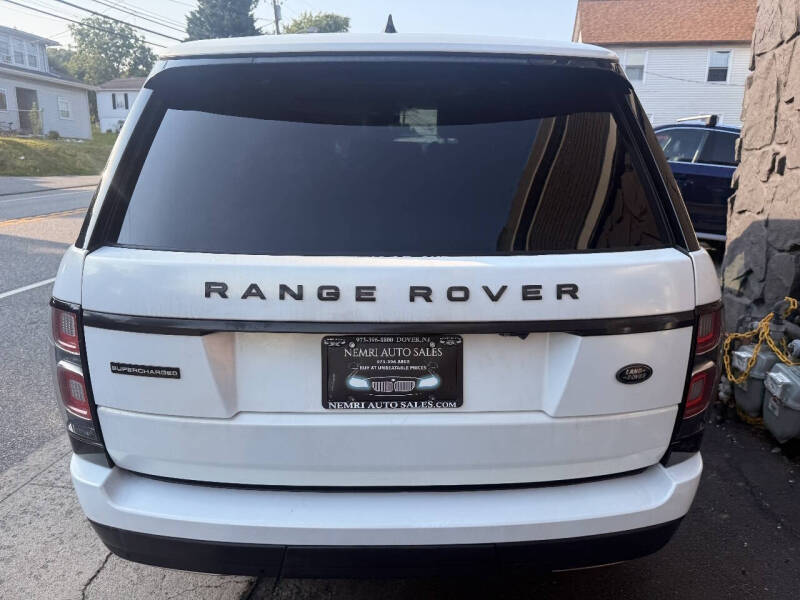 2018 Land Rover Range Rover Supercharged LWB