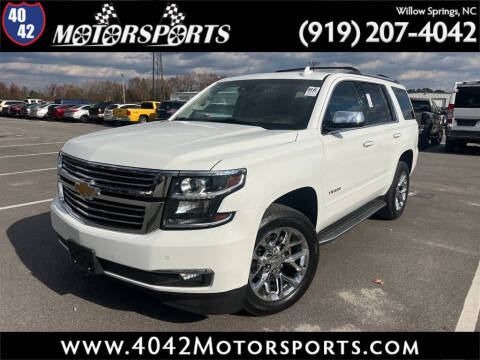 2017 Chevrolet Tahoe for sale at 4042 Motorsports in Willow Spring NC