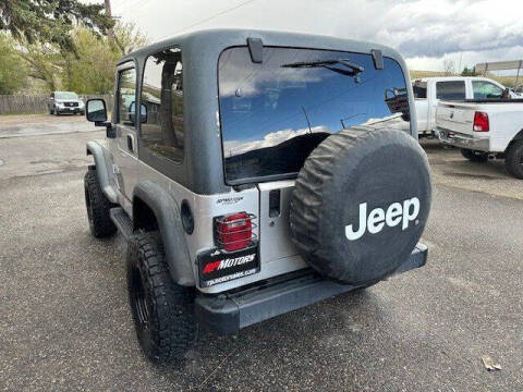 2003 Jeep Wrangler X