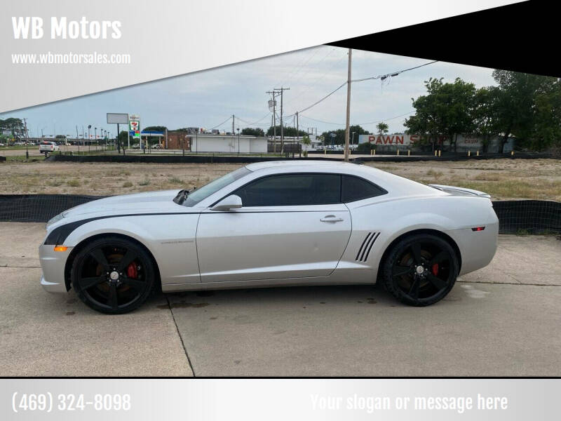 2012 Chevrolet Camaro for sale at WB Motors in Lewisville TX