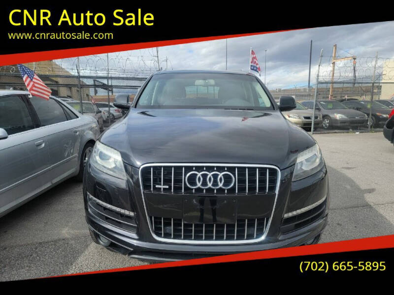 2013 Audi Q7 for sale at CNR Auto Sale in Las Vegas NV