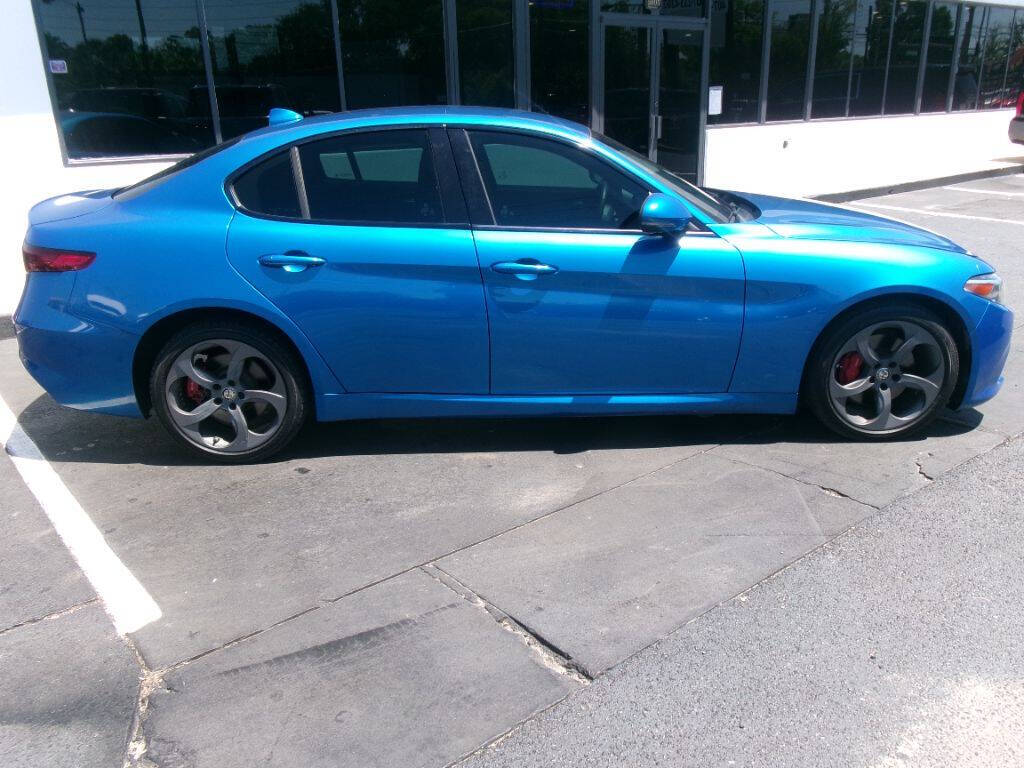Blue 2017 Alfa Romeo Giulia Base AWD Base 4dr Sedan 2