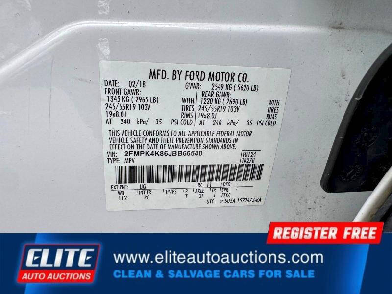 2018 Ford Edge Titanium