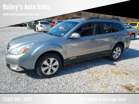 2011 Subaru Outback for sale at Bailey's Auto Sales in Cloverdale VA