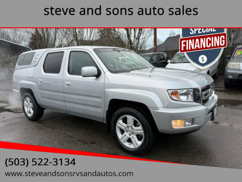 2010 Honda Ridgeline for sale at steve and sons auto sales - Steve & Sons Auto Sales 4 in Portland OR