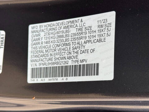 2024 Honda Odyssey Elite