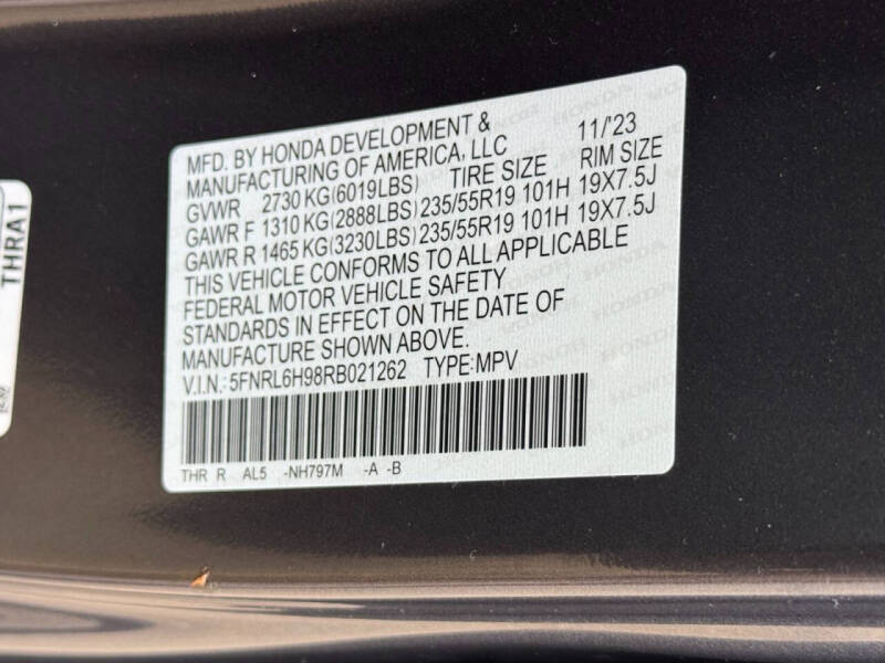 2024 Honda Odyssey Elite