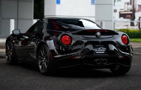 2018 Alfa Romeo 4C