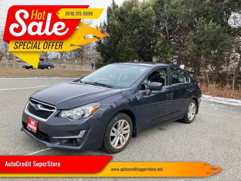 2015 Subaru Impreza for sale at AutoCredit SuperStore in Lowell MA