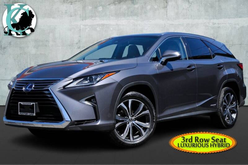 2019 Lexus RX 450hL for sale at Kustom Carz in Pacoima CA
