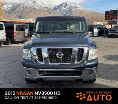2015 Nissan NV 3500 HD SL
