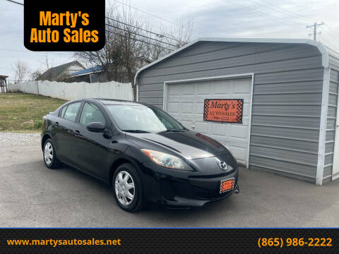2013 Mazda MAZDA3 for sale at Marty's Auto Sales in Lenoir City TN