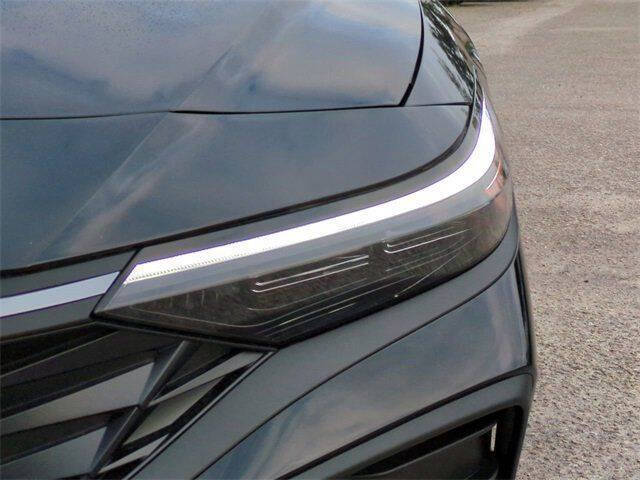 2026 Hyundai Elantra Hybrid Blue