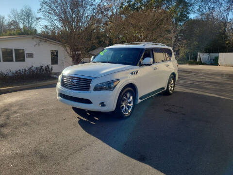 2011 Infiniti QX56 for sale at TR MOTORS in Gastonia NC