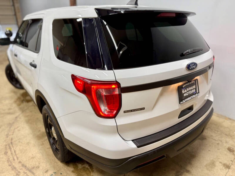 2018 Ford Explorer Police Interceptor Utility