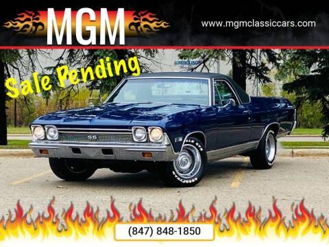 1968 Chevrolet El Camino for sale at TRI STATE AUTO WHOLESALERS-MGM in Elmhurst IL