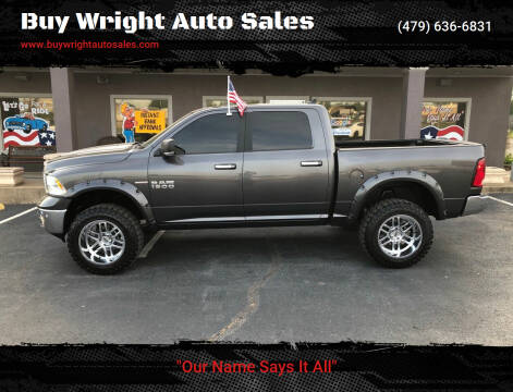 2018 RAM 1500 for sale at Buy Wright Auto Sales in Rogers AR