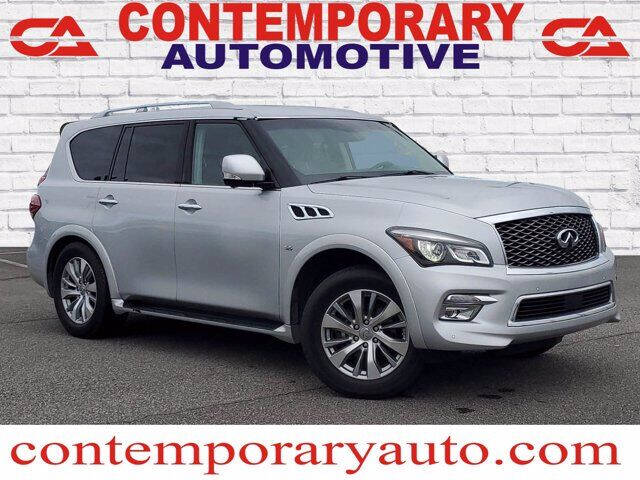 2016 Infiniti QX80 for sale at Contemporary Auto in Tuscaloosa AL