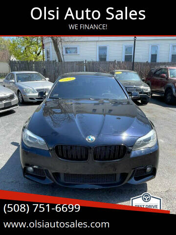 2013 BMW 5 Series for sale at Olsi Auto Sales in Worcester MA