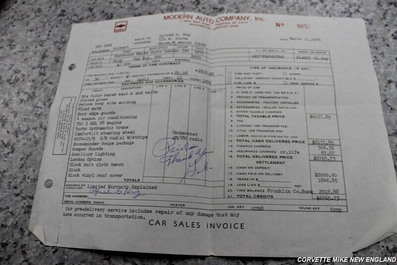 1976 Chevrolet Monte Carlo