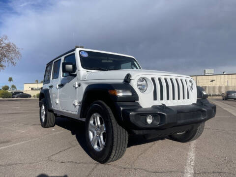2020 Jeep Wrangler Unlimited for sale at Rollit Motors in Mesa AZ