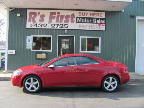 2007 Pontiac G6 for sale at R's First Motor Sales Inc in Cambridge OH