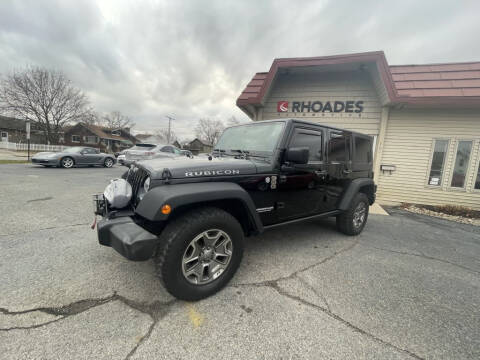 2015 Jeep Wrangler Unlimited for sale at Rhoades Automotive Inc. in Columbia City IN