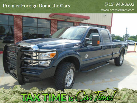 2015 Ford F-250 Super Duty for sale at Premier Foreign Domestic Cars in Houston TX