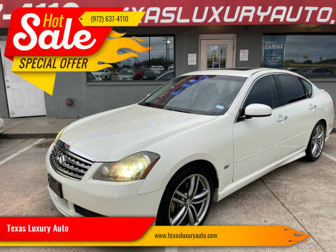 2006 Infiniti M35 for sale at Texas Luxury Auto in Cedar Hill TX
