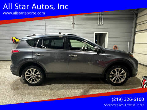 2017 Toyota RAV4 Hybrid for sale at All Star Autos, Inc in La Porte IN