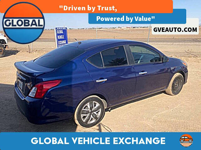 2019 Nissan Versa for sale at GLOBAL VEHICLE EXCHANGE LLC in Somerton, AZ