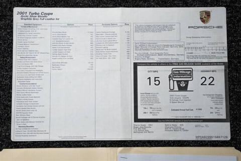 2001 Porsche 911 Turbo