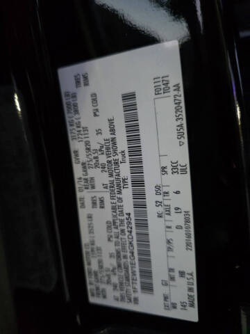 2016 Ford F-150 Limited