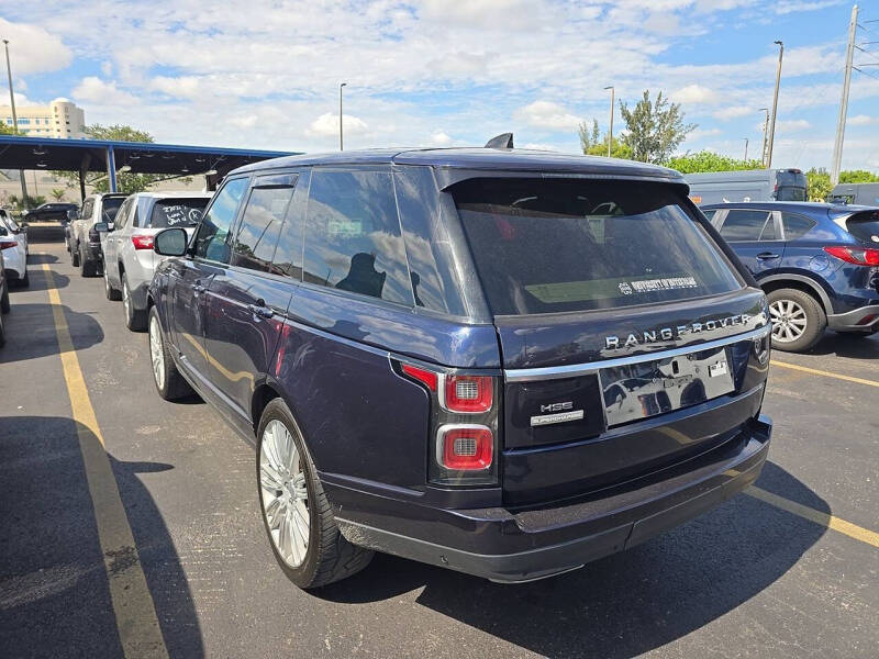 2019 Land Rover Range Rover HSE