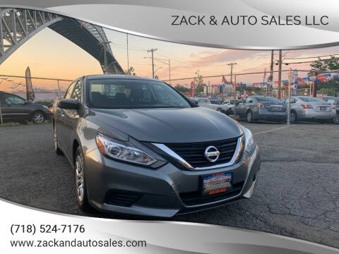 2018 Nissan Altima for sale at Zack & Auto Sales LLC in Staten Island NY