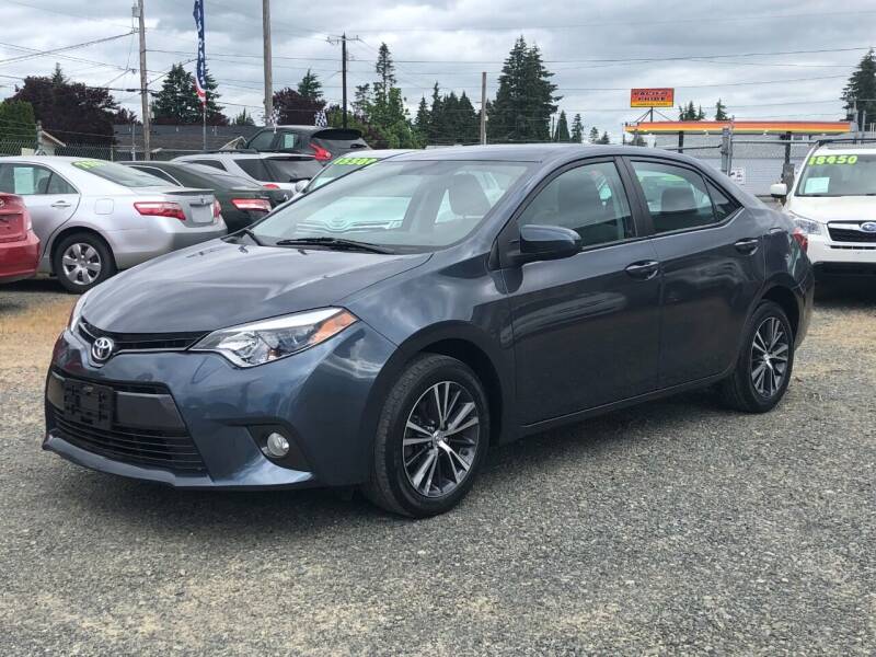 2016 Toyota Corolla for sale at A & V AUTO SALES LLC in Marysville WA