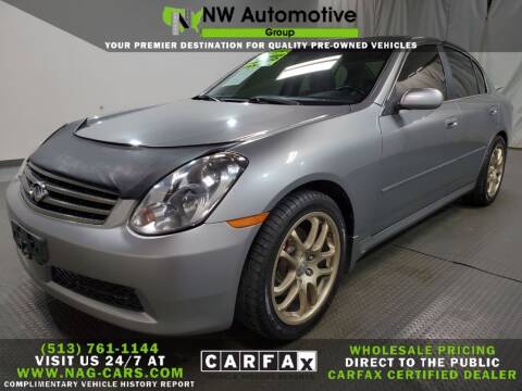 2005 Infiniti G35 for sale at NW Automotive Group in Cincinnati OH