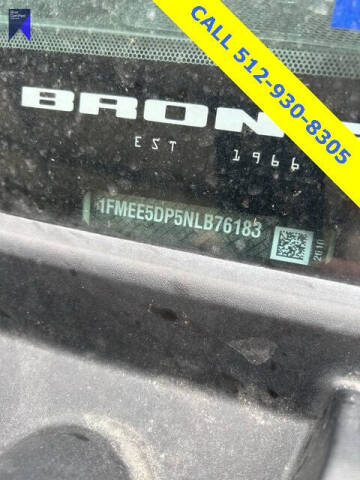 2022 Ford Bronco Outer Banks Advanced