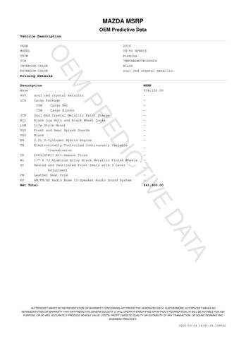 2026 Mazda CX-50 Hybrid Premium