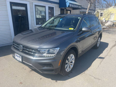 2019 Volkswagen Tiguan for sale at Snowfire Auto in Waterbury VT