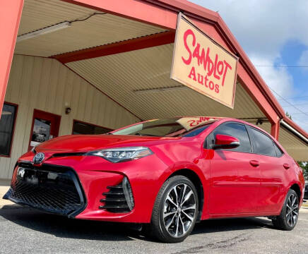 2018 Toyota Corolla for sale at Sandlot Autos in Tyler TX