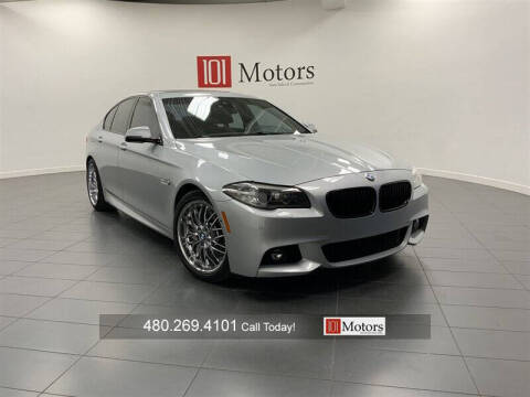 2015 BMW 5 Series for sale at 101 MOTORS in Tempe AZ